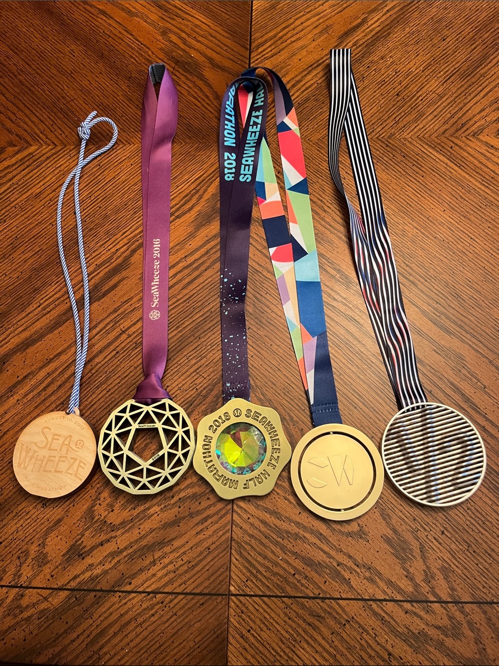 Lululemon Seawheeze 5 Medals